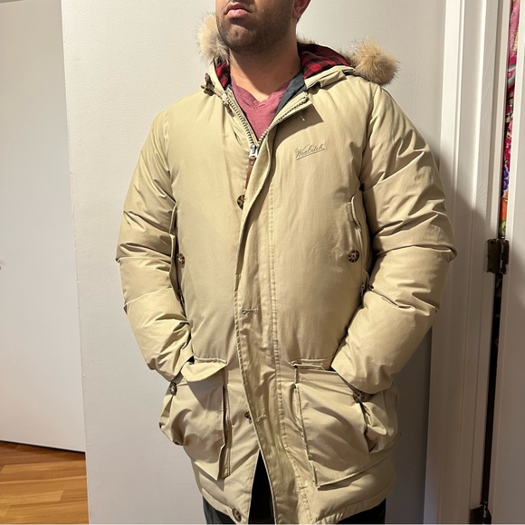Woolrich Tan Arctic Parka Down Jacket - Picture 4 of 5
